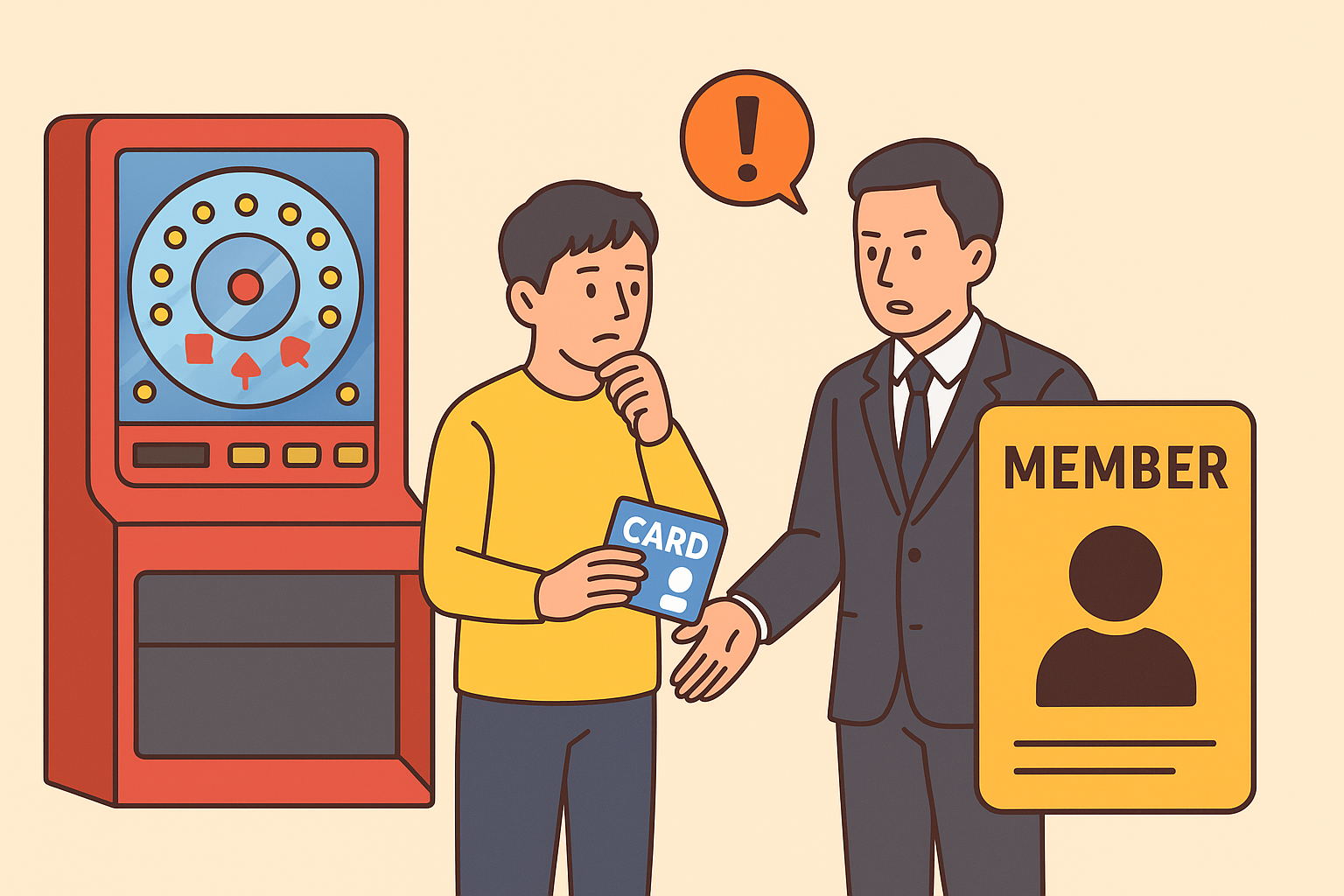 遊技台サンドに会員カードの置き忘れ → 次のお客様が誤って貯玉を使用した時の最速・正確な対応マニュアル