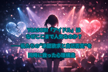 YOASOBI「アイドル」はなぜここまで人気なのか？──私たちの“承認欲求と自己否定”を同時に救った心理構造
