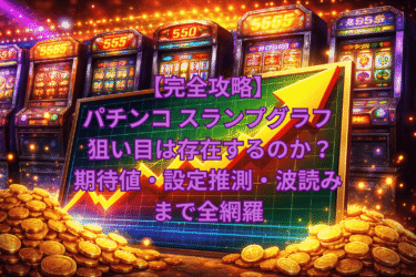 【完全攻略】パチンコ スランプグラフ 狙い目は存在するのか？期待値・設定推測・波読みまで全網羅