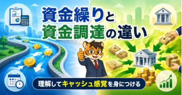 資金繰りと資金調達の違いを理解してキャッシュ感覚を身につける